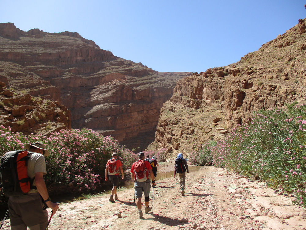 Walking through the second gorge